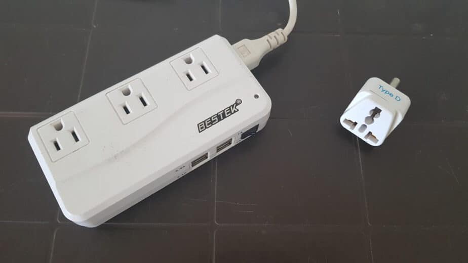 what travel adaptor do you need for india