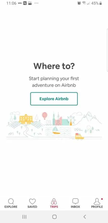 AirBnB for booking rooms in India