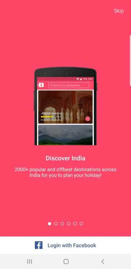 HolidayIQ app for booking travel in India
