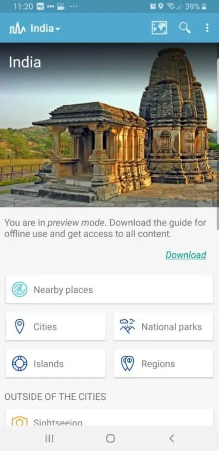 Triposo app for booking travel in India