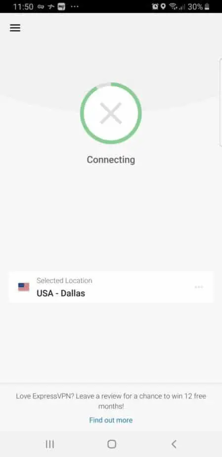 ExpressVPN app for booking travel in India