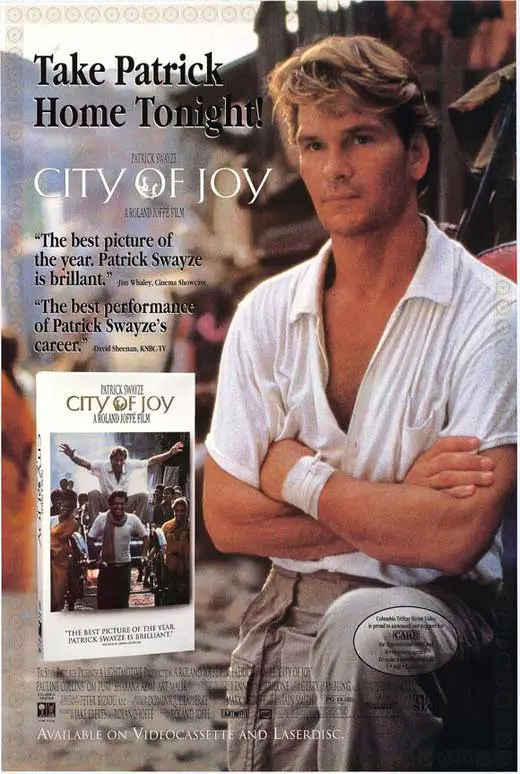 City of Joy 1992 Movie Poster