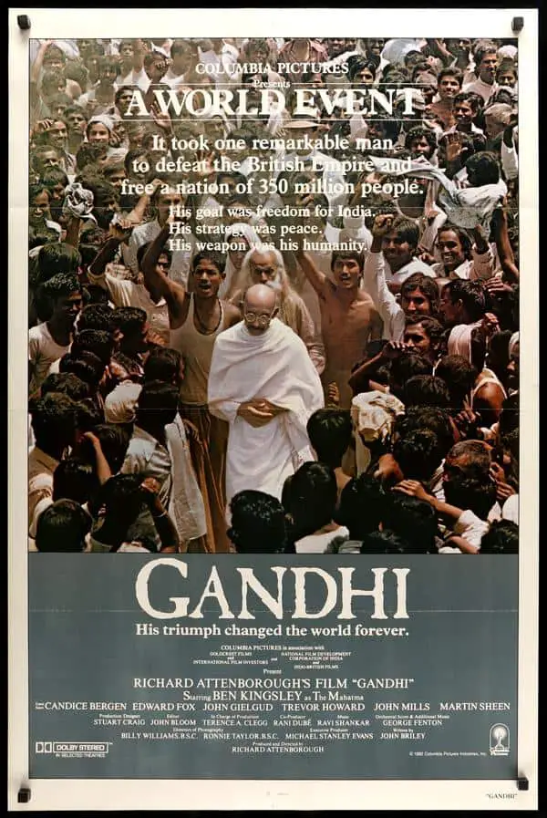 Gandhi 1982 Movie Poster