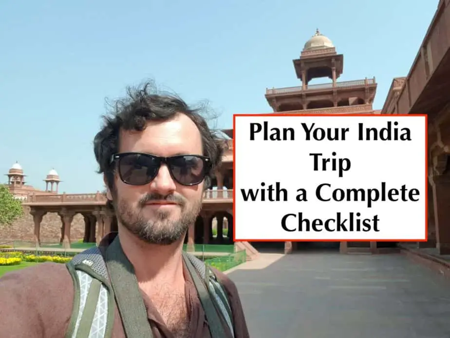 india trip checklist