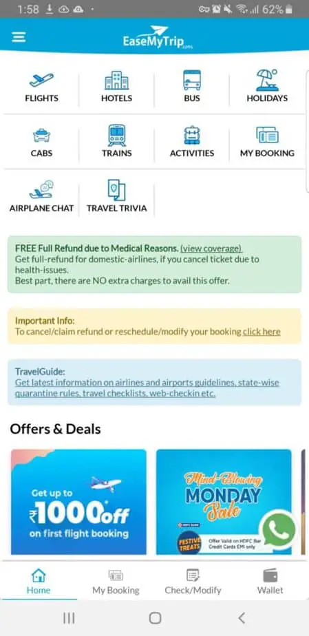 travel apps for india