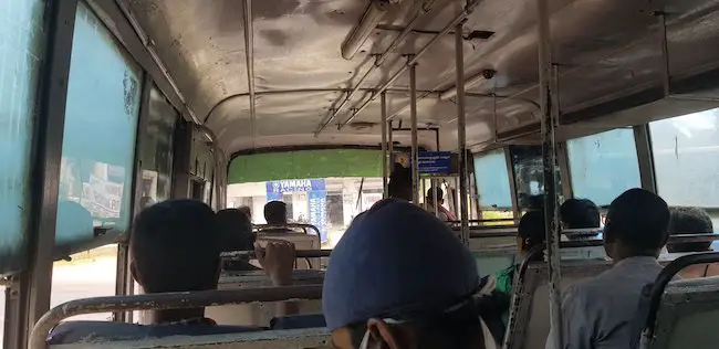 travel bus price india