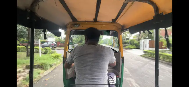 rickshaw ride india pov