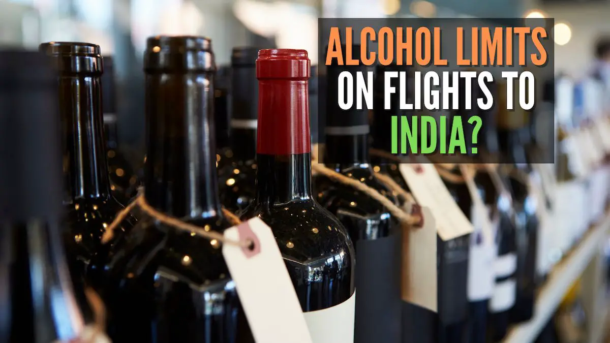 Liquor Allowances for International Flights to India Avoid Paying Fees