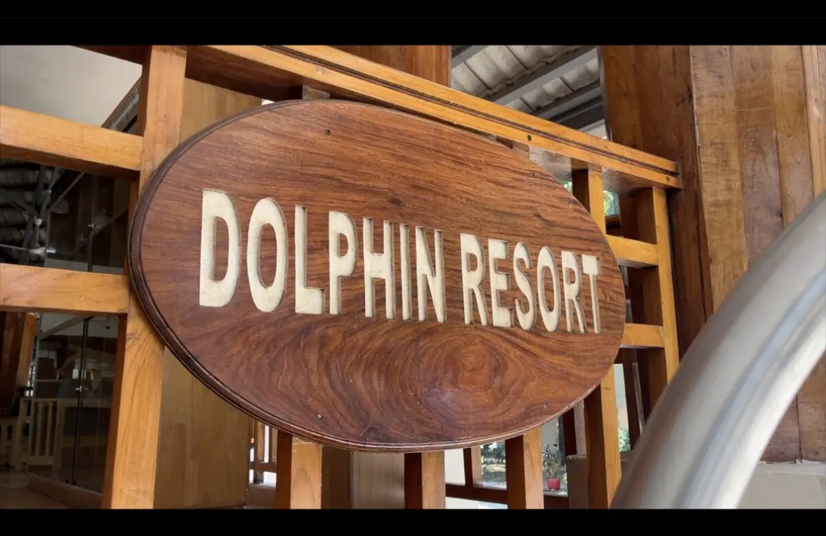 dolphin resort sign